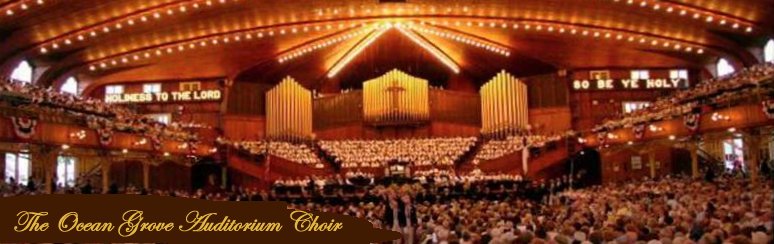 Ocean Grove Auditorium Choir
