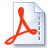 Adobe PDF download icon